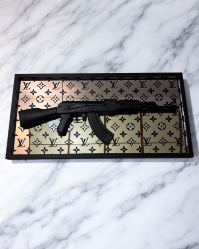Quadro specchio 47 - specchio, “ak-47