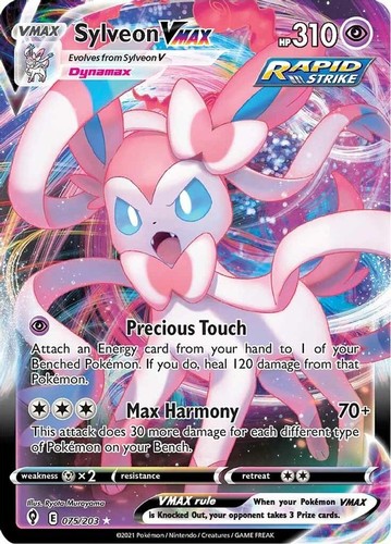Sylveon vmax 075 203 - vmax,