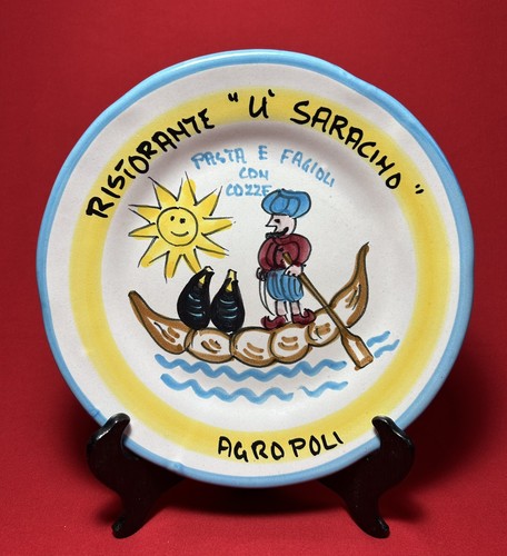 Agropoli piatto buon ricordo - piatto,