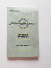 Honda ST 1300 - 1300 A Pan European 2004 manuale uso manutenzione originale