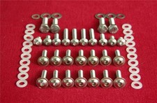 HONDA VFR800 (98-01) CARENA E SCHERMO BULLONI INOX