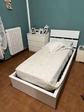 letto singolo con materasso
