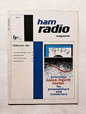 HAM RADIO MAGAZINE FEBRUARY 1981 AUTOMATIC NOISE FIGURE METER-80 METER RECEIVER