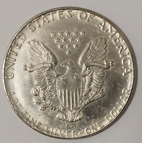 Copia moneta medaglia one - medaglia,