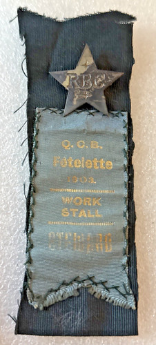 1903 ribbon patch queen s - /,