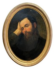 Ritratto maschile, olio su