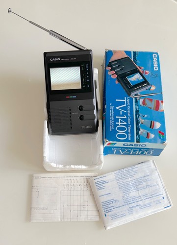 Casio 1400 - casio, tv-1400