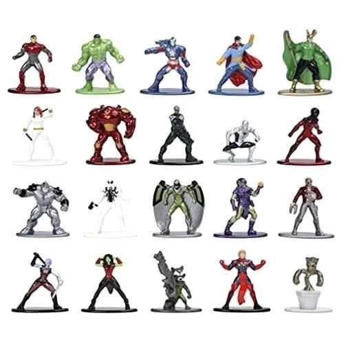 Marvel figurine metallo cm - marvel,