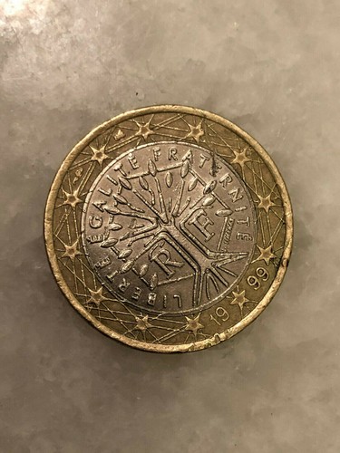 Moneta rara francese - rara, 1€