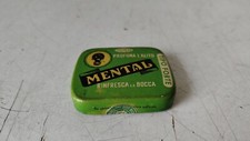 MENTAL  SCATOLINA DI LATTA ANNI  70 - DA COLLEZIONE