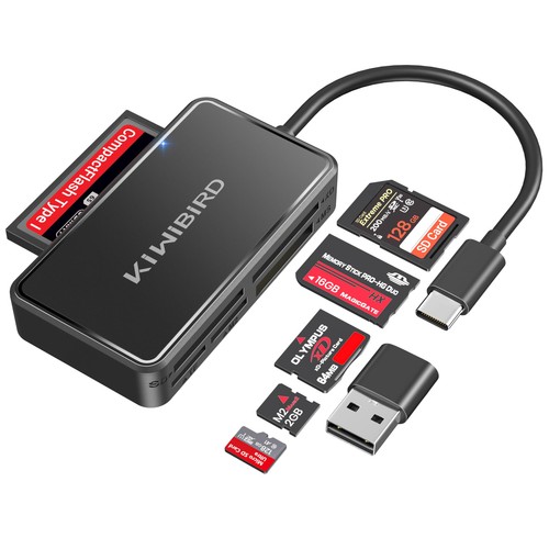 Kiwibird lettore schede usb - sd,