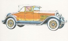 1928 LOCOMOBILE 4 X 6 CARD