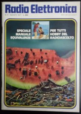 RADIO ELETTRONICA  -  Rivista mensile # 8 (1977) transistor