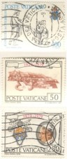 Vaticano U 1979 650-660-665 Vaticano Papa Luciani 3 v. fu