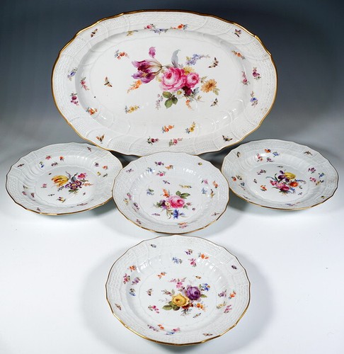 Set vintage meissen pezzi - pezzi:, 4