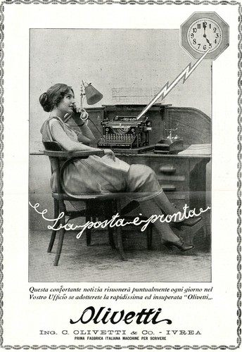 Pubblicita 1926 olivetti - pubblicita'1926, 20