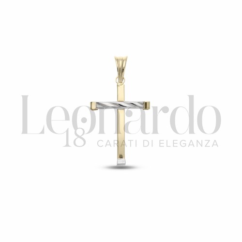 Ciondolo croce oro giallo - , e