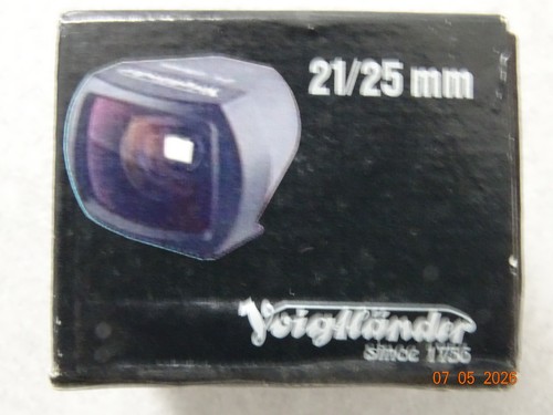 Voigtländer mm mirino - 21/25,