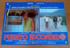 PUERTO ESCONDIDO fotobusta poster Salvatores Abatantuono Golino Bisio Mexico AW4