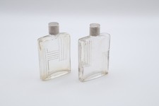 Antica coppia di bottiglie di