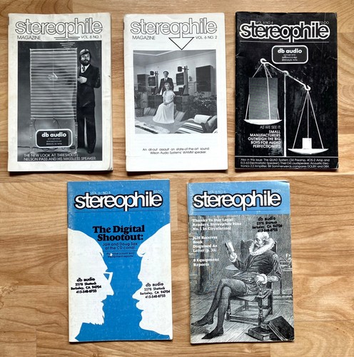 Stereophile magazine lot 5 - magazine, of