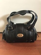 Mulberry borsa Pelle Martellata Nero Media A Spalla Mano Originale Retail 1200€