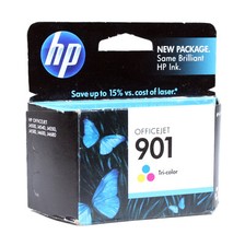 Genuine HP 901 Color Ink for