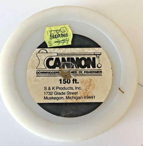 Cannon 150ft downrigger cavo - 150ft,