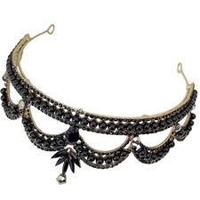 Corona sposa donna strass