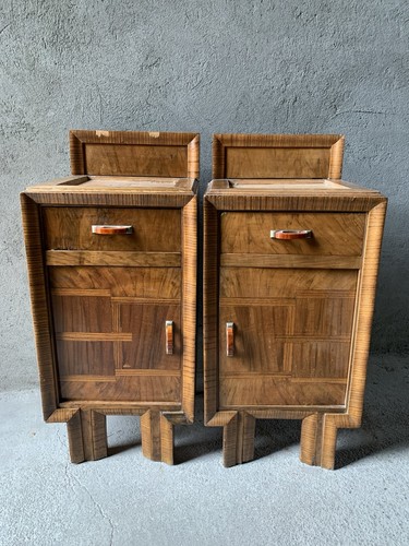 Coppia comodini vintage - coppia,
