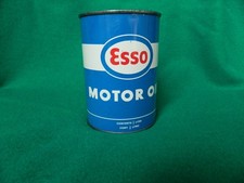 LATTINA OLIO MOTORE ESSO MOTOR