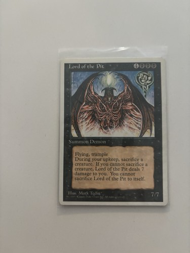 Lord the pit - lord, magic