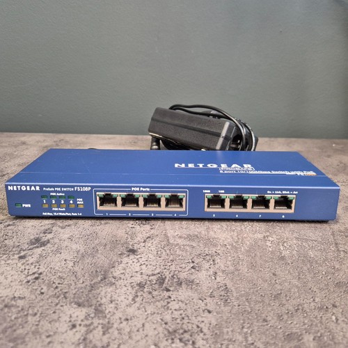 Netgear fs108pv3 switch - netgear,