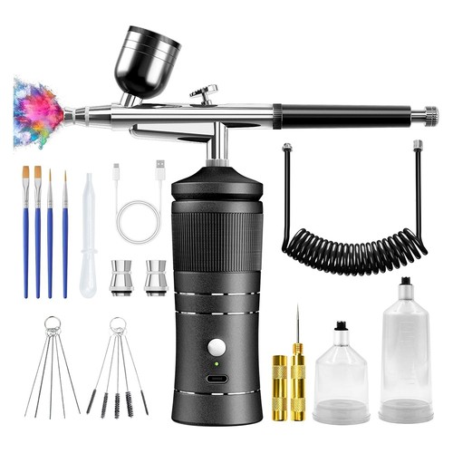 Kit aerografo con - 2x(kit,