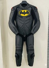 tuta moto corsa pelle batman