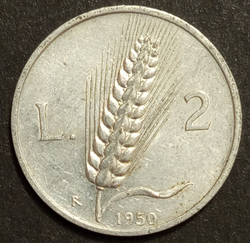 Italia lire spiga 1950 - lire, spl