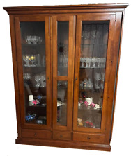 VETRINA CRISTALLIERA 2 ANTE + 3 CASSETTI