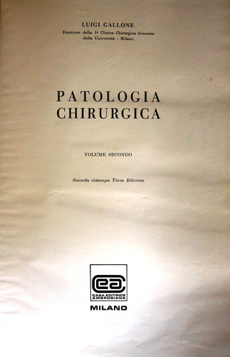 Patologia chirurgica luigi - patologia,