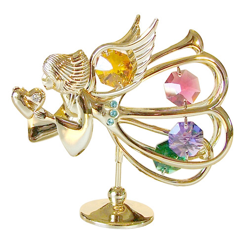 Angelo con cuore - angelo, gold