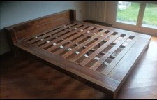 Struttura letto in iroko