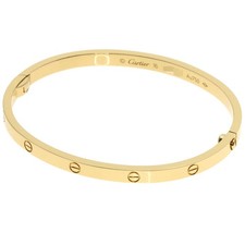CARTIER LOVE Bracciali SM No Driver #16 Bracciale K18 Oro Giallo Donna [Usato]