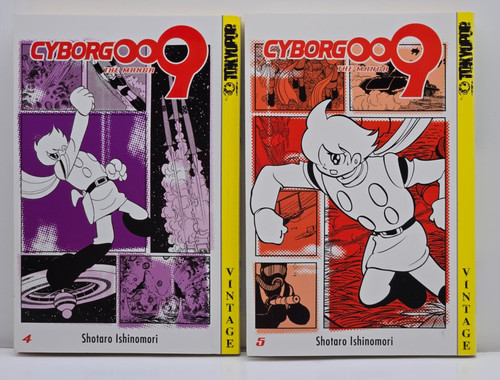 Cyborg 009 manga vol - cyborg, 4+5