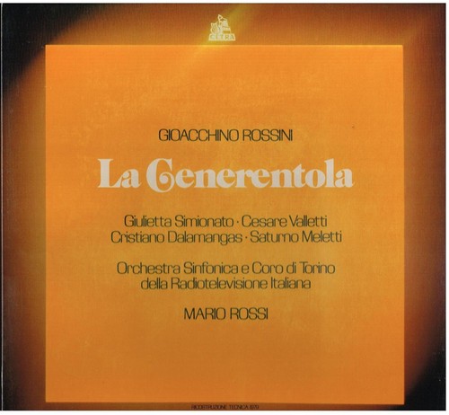 Rossini cenerentola - cenerentola, /