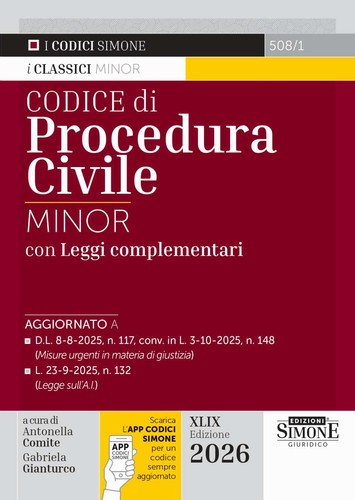 Codice procedura civile - procedura,