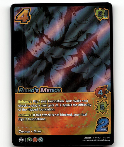 Foil meteora di universus - foil,