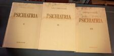 CARLO LORENZO CAZZULLO PSICHIATRIA COMPLETO 3 VOLUMI MICARELLI 1993 TRATTATO