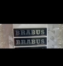 2 ADESIVI SCRITTA " Brabus"