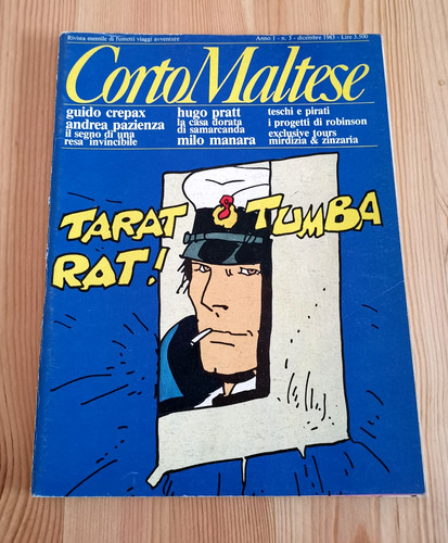 Corto maltese rivista anno - maltese,