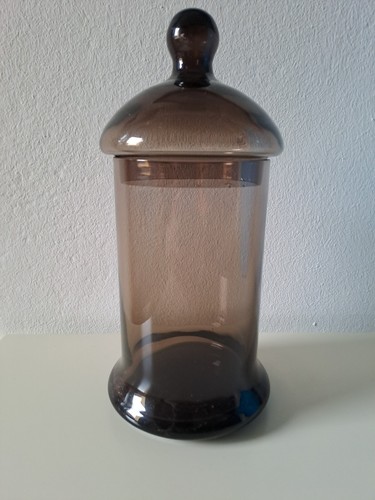 Barattolo portaoggetti vetro - barattolo,