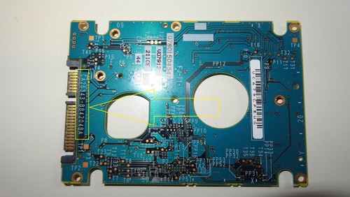 Scheda logica pcb fujitsu - scheda,